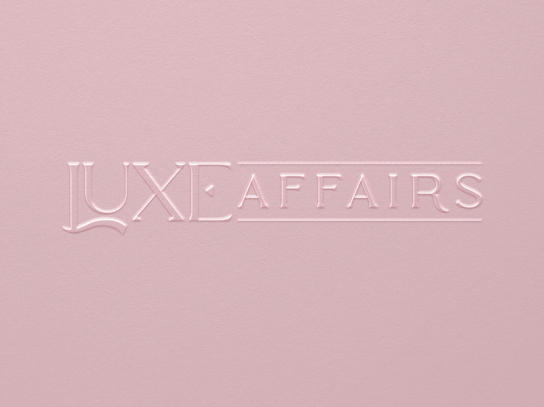 Luxe Affairs secondary logo